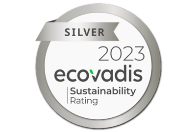 EcoVadis 2023 silver metal sustainability rating